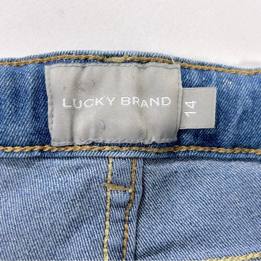 Lucky Brand Zoe Distressed Skinny Jeans Size 14 Big Girls